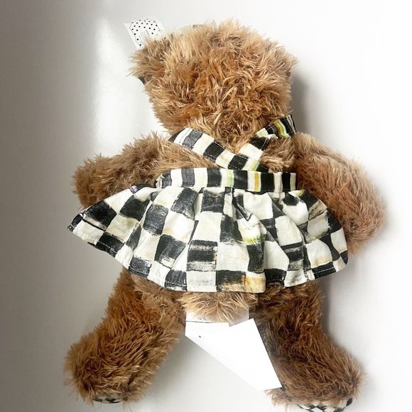 Mackenzie-Childs - Courtly Check KENZIE the Bear - Dress and Bow - Picture 11 of 11